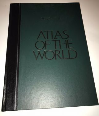 Vintage Rare Readers Digest Atlas Of The World 1987 Rand Mcnally Maps