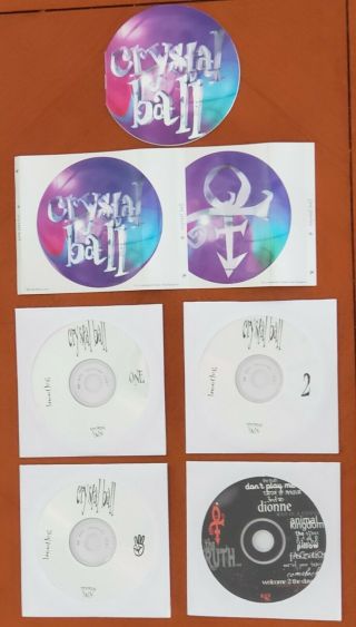 Prince - Crystal Ball,  The Truth 4 Cd Box Set Rare Out Of Print