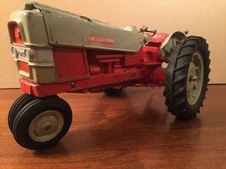 Rare 1/12 Vintage Red Ford 6000 Diesel Tractor By Hubley