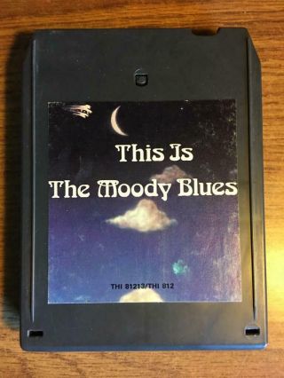 This Is The Moody Blues Part One Rare 8 Track Tape Late Nite Bargain