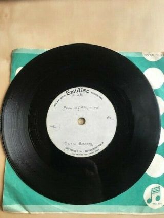 Elkie Brooks Rare Emidisc Acetate 1965 UK 7” All of My Life EX,  N/Soul 2