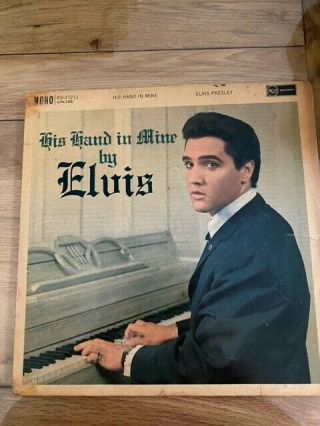 Elvis Presley Usa His Hand In Mine Very Rare Lp