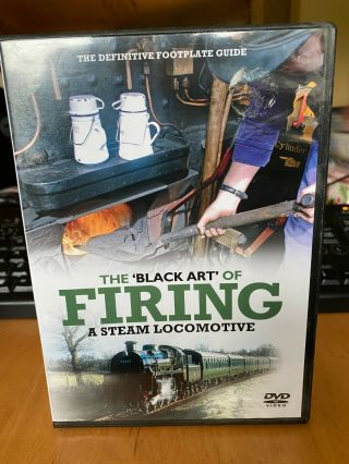 The Black Art Of Firing A Steam Locomotive With Clive Groome Dvd - Very Rare