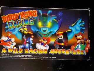 Diddy Kong Racing - N64 Nintendo Power Promo (vhs,  1997) Video Game Rare