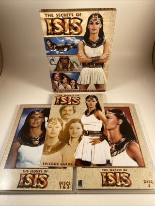 The Secrets Of Isis - The Complete Tv Series,  1976 (dvd) 3 - Disc Set,  Rare