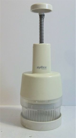 Rare Zyliss Food Chopper First Pampered Chef Made In Switzerland