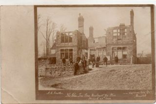 Bristol : The Elm Tree Inn Destroyed By Fire March 27th 1906 (a E Smith) Rare