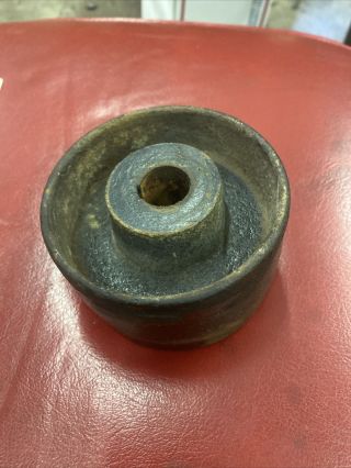 Cast Iron Pulley For An Antique Hit And Miss Gas Engine Steam Or Machinery