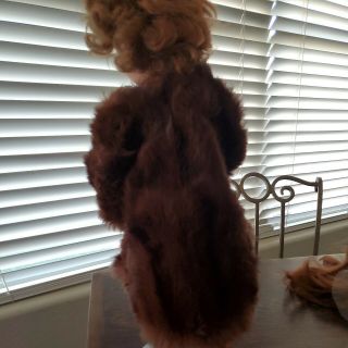 Vintage Doll Clothes: Real Mink Fur Coat Mme Alexander Cissy Toni Miss Revlon 2