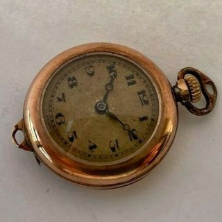 6/0s - Antique Dueco Swiss Hand Winding Pocket Watch,  15 Jewels,  2 Adj.