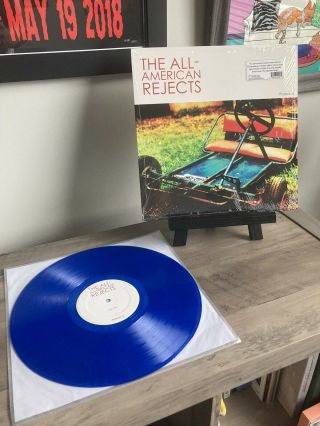 The All American Rejects Rare Blue 2002 Lp Vinyl Record Limited To 200