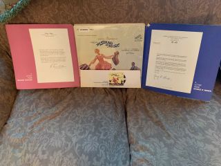 Rare First Edition The Sound Of Music Soundtrack With Press Kit For Radio Play