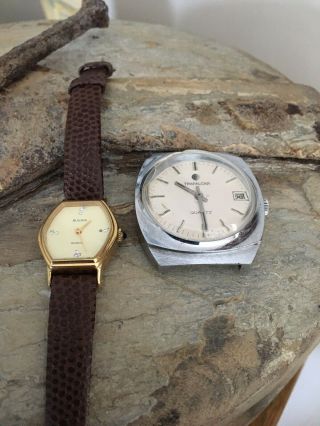 Vintage Trafalgar And Bulova Men’s And Ladies Wrist Watches