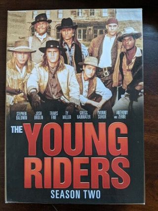 The Young Riders Second Season 2 Two Dvd Rare Box Set - Vol 1 Is