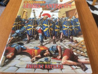 Warhammer Armies Of Antiquity Book (a Supplement For Ancient Battles 1999)
