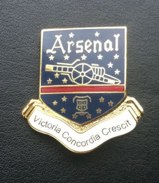 Rare Old Club Crest Arsenal F.  C Badge