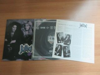Julliet - Julliet 1990 Korea Orig Vinyl Lp Insert Rare Sleeve No Barcode