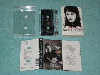 Paul Mccartney All The Best Rare 1995 France Cassette,  Unique Slipcase,  Ex,