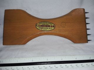 Vintage/antique C.  S.  Osborne Leather Tool