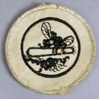 Wwii Era Us Navy Pt Boat Mosquito Riding Torpedoe Military Patch Rare
