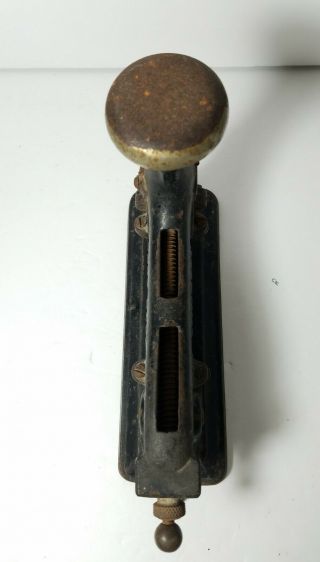 Antique Cast Iron Sure Shot Stapler 3