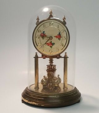 Vintage Kundo Kieninger & Obergfell Mechanical Mantel Clock