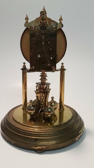 Vintage Kundo KIENINGER & OBERGFELL Mechanical Mantel Clock 3