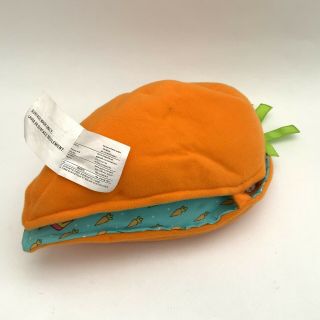 Vintage 1980’s Tomy Sylvanian Families - Carrot House Carry Case Plush Toy 3