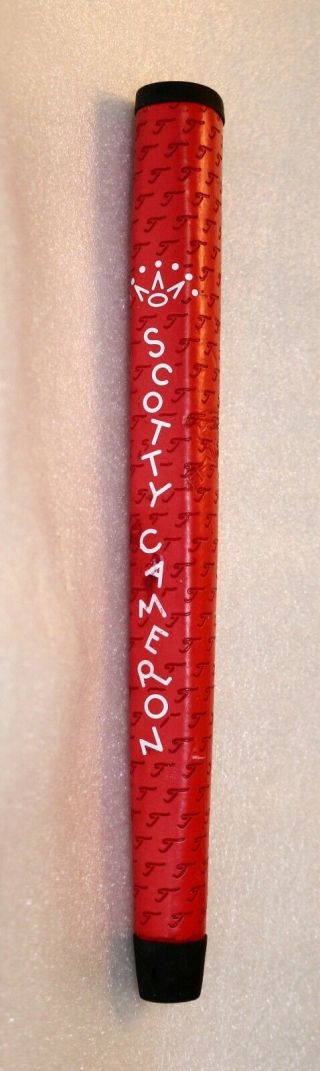 Rare Scotty Cameron Dancing Baby T Midsize Red Putter Grip -