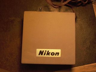 Nikon La - 1 Power Transformer F/ Sr - 2 Sm2 Macro Ring Flashes 200/5.  6 Nikkor Rare