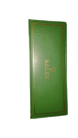 Rolex Vintage Rare Long Green Leather 50s/60s