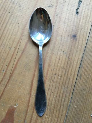 Solid Silver Tea Spoon,  George V Birmingham 1922