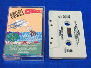 Men At Work - Cargo - 1983 Rock Cassette Tape (rare Oop) 80 