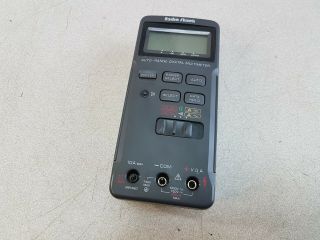 Radio Shack 22 - 163 Auto Ranging Lcd Digital Multimeter