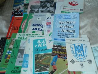 Northern Ireland Programmes 1957 - 99 Home And Away All Levels Some Rare