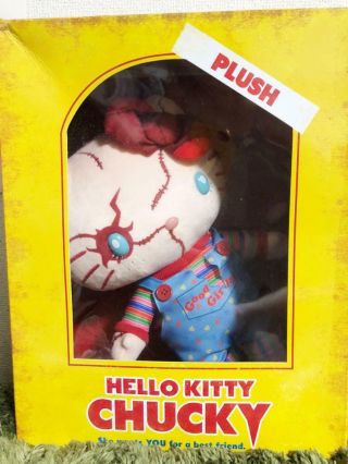 Usj Hello Kitty Halloween Figure Chucky Collaboration Universal Studios Rare