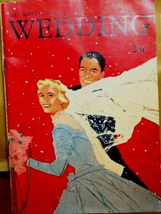 Vintage 1959 All About Your Wedding Booklet Fascinating Reading Very Rare