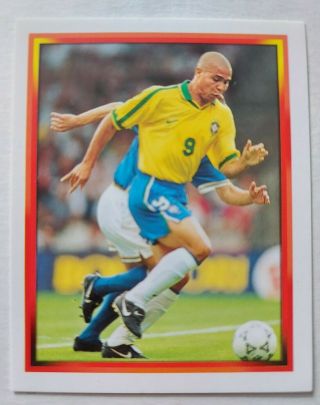 Ronaldo Brazil Rare Merlin 1998 Premier League Sticker 261