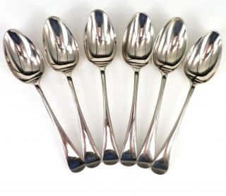 Silver Dessert Spoons Matching Set Of Six By Daniel & Arter