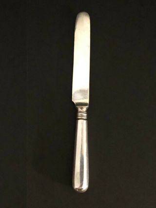 Rare Antique Russian Imperial 84 Silver Butter Knife By P.  Ovchinnikov