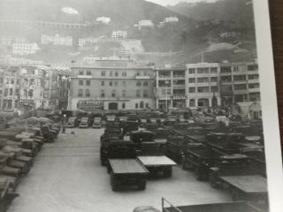 Hong Kong 1940s Wanchai Sailor Home Praya Street View Candid Photograph Rare