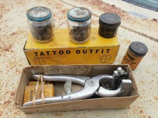 Antique Farm Tattoo Outfit Kit