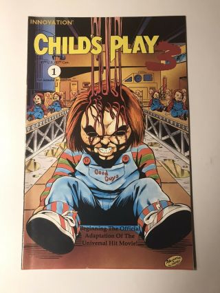 Child’s Play 3 1 Vol.  1 (1992) Rare Horror Movie Comic Innovation Comics Vf
