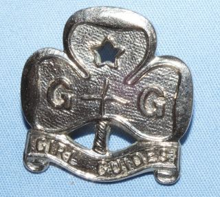 Antique C 1930 Girl Guides Badge - Commissioners Promise Pin