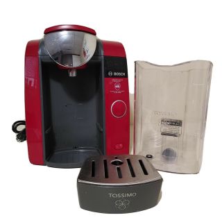 Red Bosch Tassimo Coffee Machine Tas4703 Rare Coffee Maker Discountinued