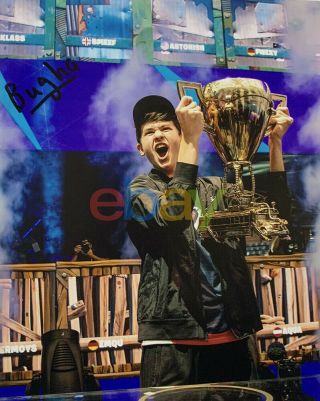 Bugha Signed 8x10 Photo Fortnite World Champion Autographed Rare Reprint