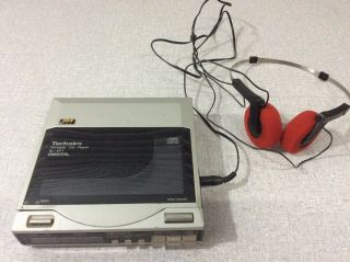 Vintage 1985 Technics Sl - Xp7 Portable Cd Player Retro Htf Rare