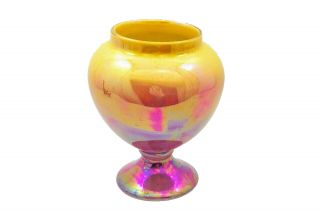 Rare Royal Winton Chintz Grimwades Rainbow Iridescent Lustreware Porcelain Vase