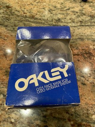Old school bmx Oakley O/21 O/20 Face Mask For Goggle System RARE Piece 2