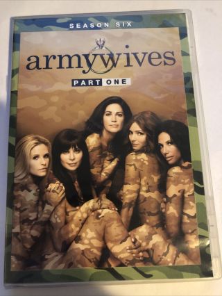 Army Wives: Season Six,  Part One (dvd,  2012,  3 - Disc Set) Very Rare Oop Vg Shape